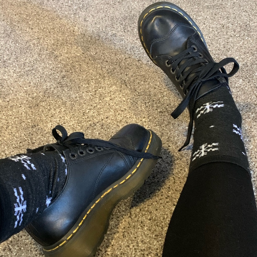 Dr. Marten 8651 platform shoes